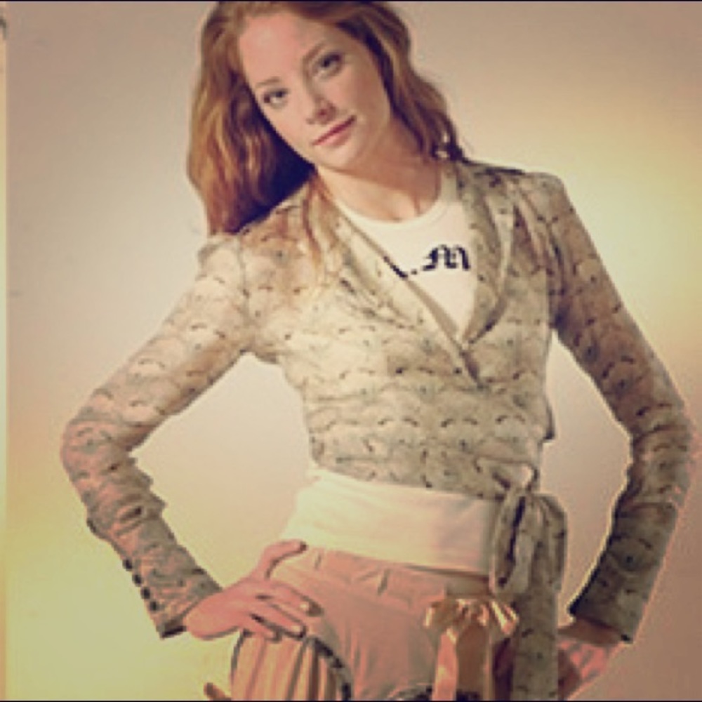 L.A.M.B. Wrap Blouse